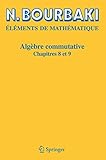 Algbre Commutative Chapitres 8 Et 9
