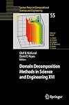 Domain Decomposition Methods in Science and Engineering XVI