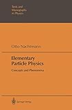 Elementary particle physics