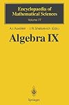 Algebra IX : finite groups of lie type finite-dimensional division algebras