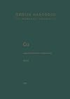 Gmelins Handbuch der Anorganischen Chemie (Gmelin Handbook of Inorganic Chemistry). System-Nr. 60: Kupfer. Cu. Organocopper Compounds: Index. Empirical Formula Index and Ligand Formula Index for Parts 1 to 4
