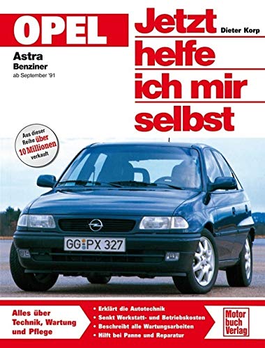 Buchcover: „Jetzt helfe ich mir selbst“ für den Opel Astra