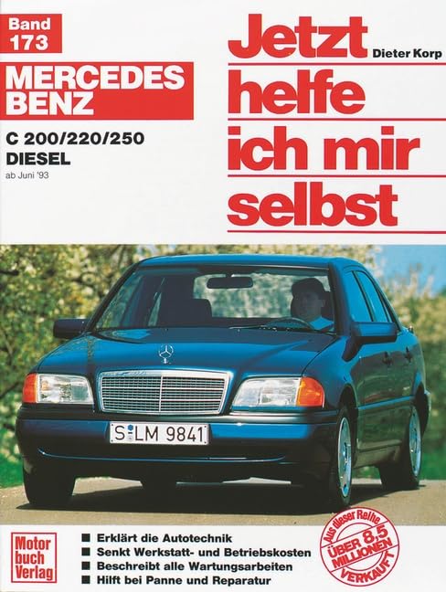 Buchcover: „Jetzt helfe ich mir selbst“ für den Mercedes-Benz C-Klasse 1. Gen
