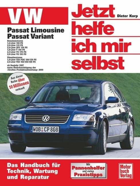 Buchcover: „Jetzt helfe ich mir selbst“ für den VW Passat B5