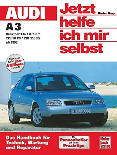 Buchcover: „Jetzt helfe ich mir selbst“ für den Audi A3 1. Gen