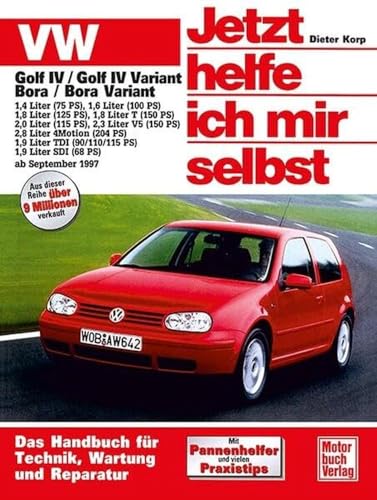 Buchcover: „Jetzt helfe ich mir selbst“ für den VW Golf IV