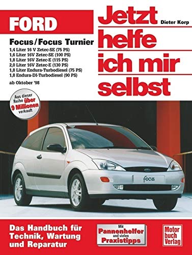 Buchcover: „Jetzt helfe ich mir selbst“ für den Ford Focus 1