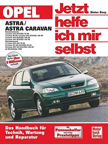 Buchcover: „Jetzt helfe ich mir selbst“ für den Opel Astra