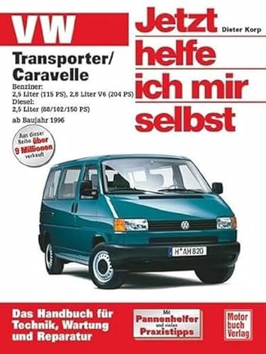 Buchcover: „Jetzt helfe ich mir selbst“ für den VW T4