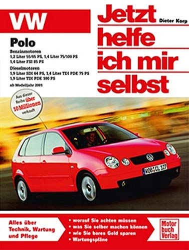 Buchcover: „Jetzt helfe ich mir selbst“ für den VW Polo 4. Gen