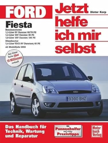 Buchcover: „Jetzt helfe ich mir selbst“ für den Ford Fiesta 6. Gen