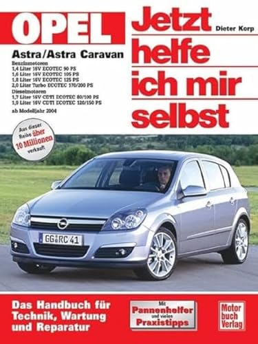 Buchcover: „Jetzt helfe ich mir selbst“ für den Opel Astra