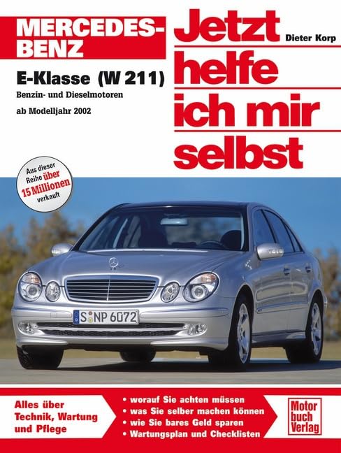 Buchcover: „Jetzt helfe ich mir selbst“ für den Mercedes-Benz E-Klasse 3