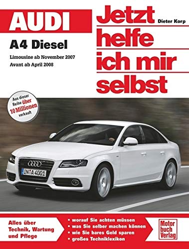 Buchcover: „Jetzt helfe ich mir selbst“ für den Audi A4 4. Gen