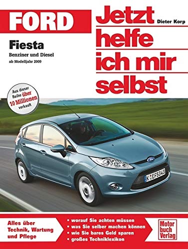 Buchcover: „Jetzt helfe ich mir selbst“ für den Ford Fiesta 7. Gen