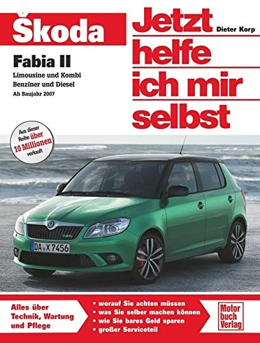Buchcover: „Jetzt helfe ich mir selbst“ für den Škoda Fabia 2