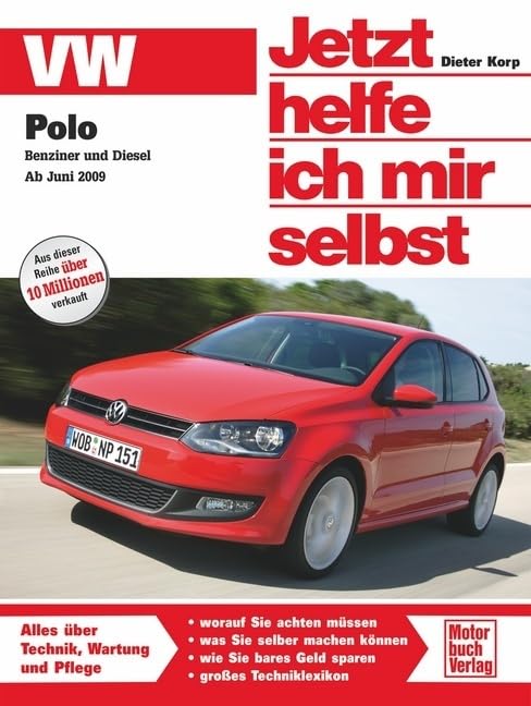 Buchcover: „Jetzt helfe ich mir selbst“ für den VW Polo V