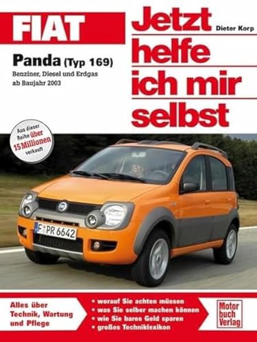 Buchcover: „Jetzt helfe ich mir selbst“ für den Fiat Panda 2. Gen (Typ 169 (Nuova Panda) – 2003-2012)