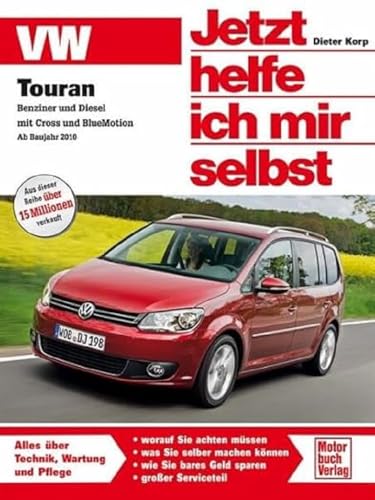 Buchcover: „Jetzt helfe ich mir selbst“ für den VW Touran 1