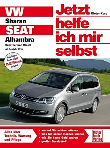 Buchcover: „Jetzt helfe ich mir selbst“ für den VW Sharan