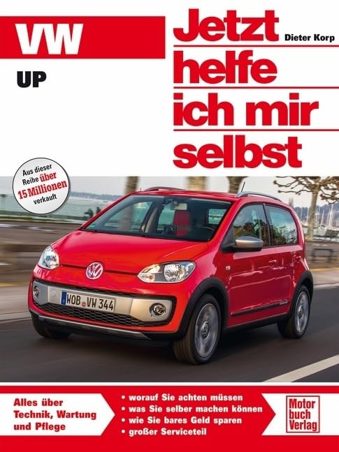 Buchcover: „Jetzt helfe ich mir selbst“ für den VW up!