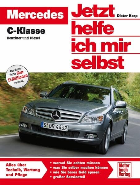 Buchcover: „Jetzt helfe ich mir selbst“ für den Mercedes-Benz C-Klasse 3. Gen