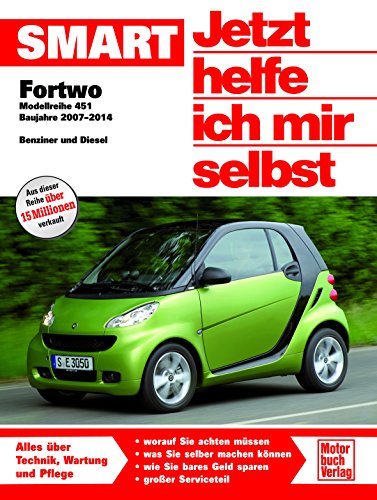 Buchcover: „Jetzt helfe ich mir selbst“ für den Smart ForTwo