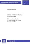 Zahlen Zwischen Struktur Und Bedeutung: Zehn Analytische Studien Zu Kompositionen Von Josquin Bis Ligeti Und Part (European university studies. Series XXXVI, Musicology)