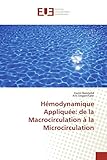 Hmodynamique Applique De La Macrocirculation La Microcirculation