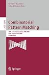Combinatorial Pattern Matching 20th Annual Symposium, CPM 2009 Lille, France, June 22-24, 2009 Proceedings