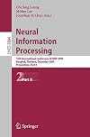 Neural Information Processing 16th International Conference, ICONIP 2009, Bangkok, Thailand, December 1-5, 2009, Proceedings, Part II