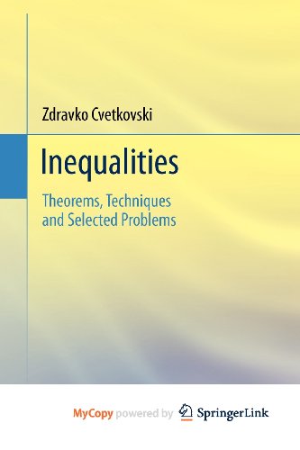 Inequalities: Theorems, Techniques and Selected Problems cover