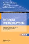 ENTERprise information systems : international conference, CENTERIS 2011, Vilamoura, Portugal, October 5-7, 2011, proceedings, part II