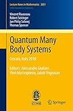Quantum Many Body Systems Cetraro Italy 2010