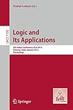 Logic and its applications