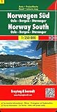 Road Map (en Anglais) : Norwegen S%C3%BCd