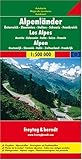 Carte Routi%C3%A8re : Les Alpes