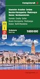 Slovenia, Croazia, Serbia 1:600.000: AK 7001 (Auto karte)