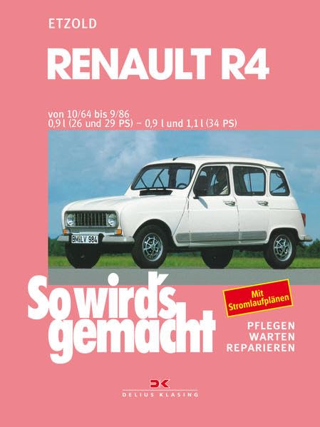 Buchcover: „So wird’s gemacht“ für den Renault R4