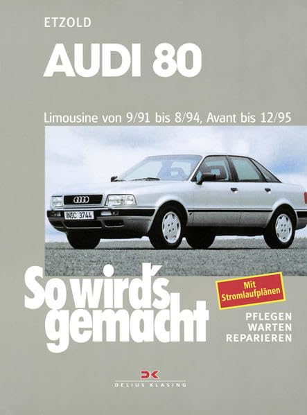Buchcover: „So wird’s gemacht“ für den Audi 80 3 & 4. Gen