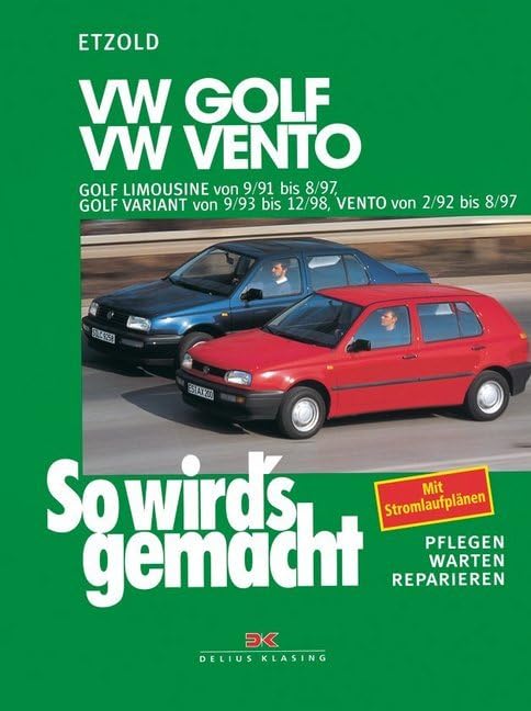 Buchcover: „So wird’s gemacht“ für den VW Golf 3