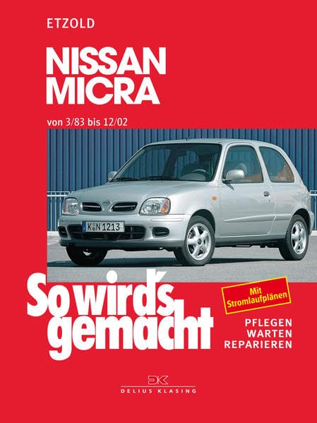 Buchcover: „So wird’s gemacht“ für den Nissan Micra 2. Gen