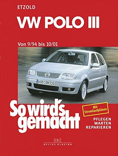 Buchcover: „So wird’s gemacht“ für den VW Polo 3 Facelift. Gen