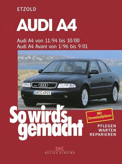 Buchcover: „So wird’s gemacht“ für den Audi A4 1. Gen