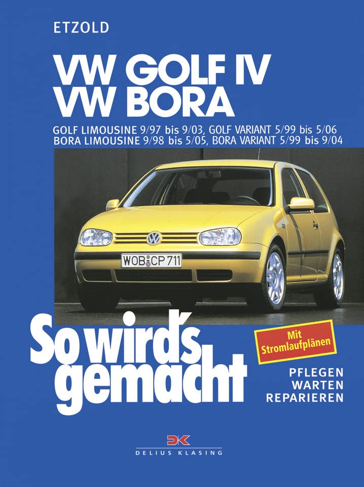 Buchcover: „So wird’s gemacht“ für den VW Golf IV