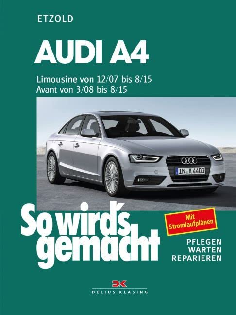 Buchcover: „So wird’s gemacht“ für den Audi A4 4. Gen