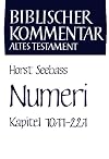 Numeri (Biblischer Kommentar. Altes Testament)