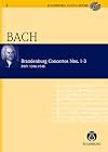 Eulenburg Audio+Score : Bach : Brandenburg Concertos 1-3 : BWV 1046-1048 [score : study + sound recording]