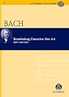 Eulenburg Audio+Score : Bach : Brandenburg Concertos 4-6 : BWV 1049-1051 [score : study + sound recording]