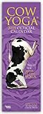 Cow Yoga Kuhyoga 2019 Original Browntroutkalender Slimeline